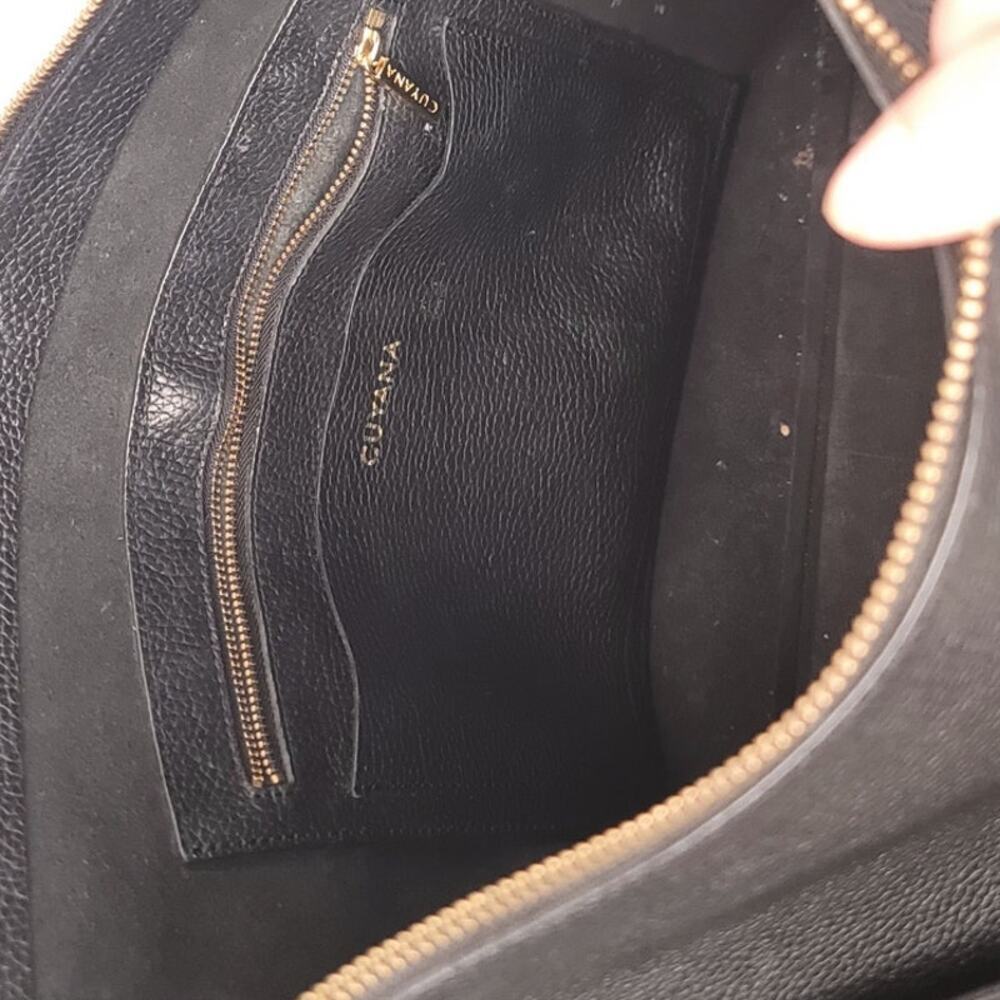 Cuyana Large Black Leather Hobo Bag - Picture 12 of 12